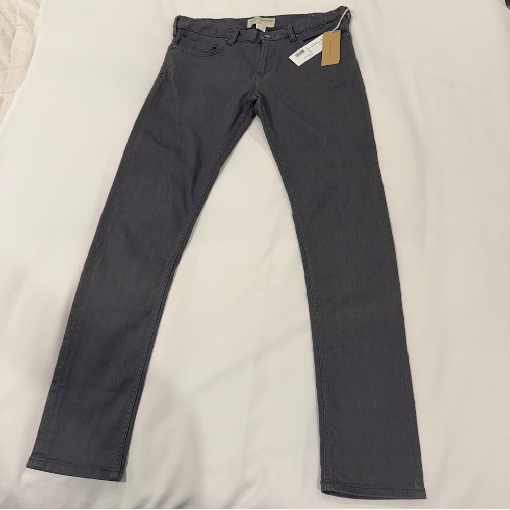 French Connection Men's Charcoal Slim Jeans Size W32/L32